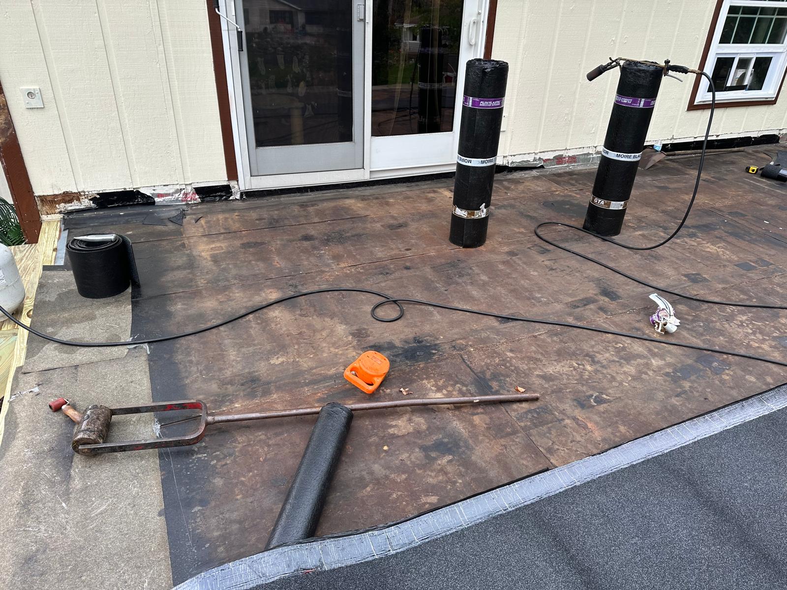 Roof leak